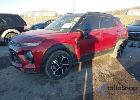 2021 Chevrolet Trailblazer Fwd Rs z USA, uszkodzony, nr VIN KL79MTSL0MB140271